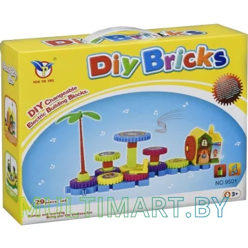 Конструктор Bricks 9501-1 Шестеренки
